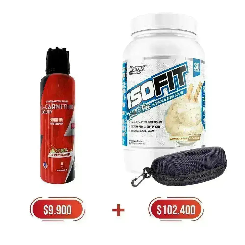 ISOFIT 2 lb + Liquid Carnitine 3000 mg + Obsequio - Zona FIT