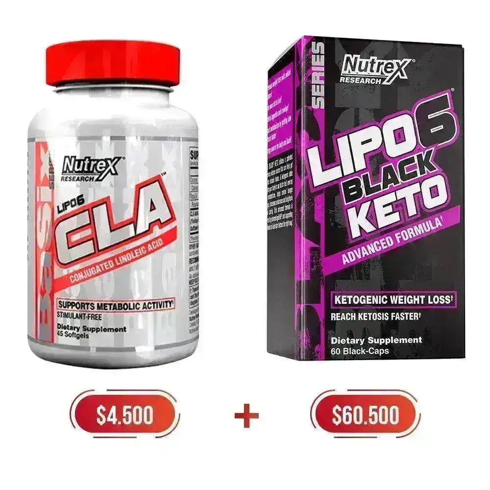Oferta Lipo 6 Black Keto 60 Caps + Lipo 6 Cla 45 Caps - Zona FIT