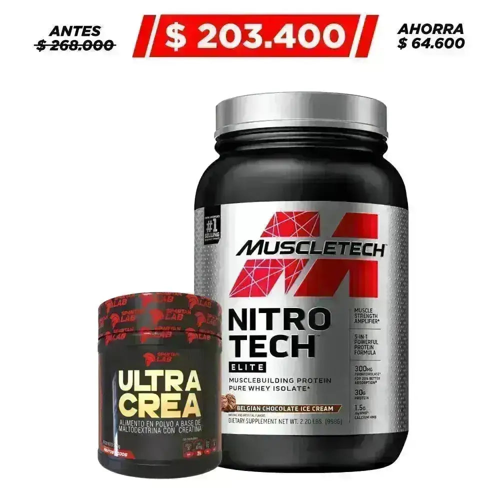 Nitrotech Elite 2 lb + Ultra Crea 300 gr - Zona FIT