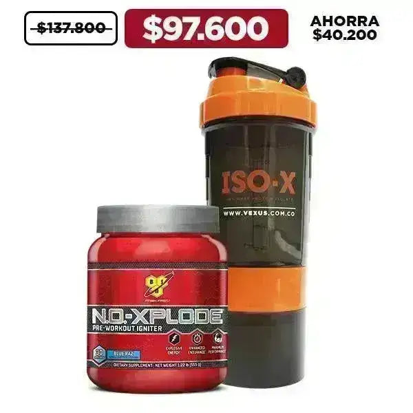 N.O Xplode 30 serv. + Shaker - Zona FIT