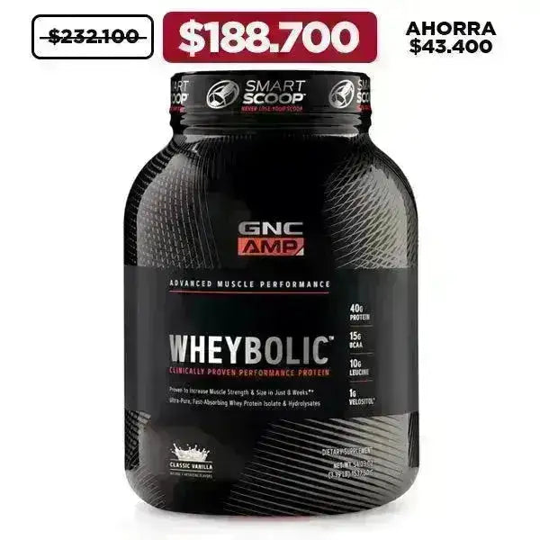 Oferta AMP Wheybolic™ 50 serv - Zona FIT