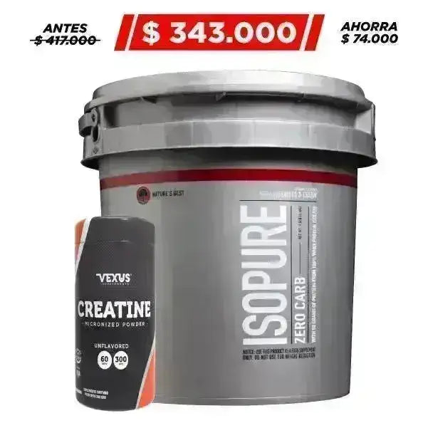 Isopure® Zero Carb 7.5 lb + Obsequio - Zona FIT