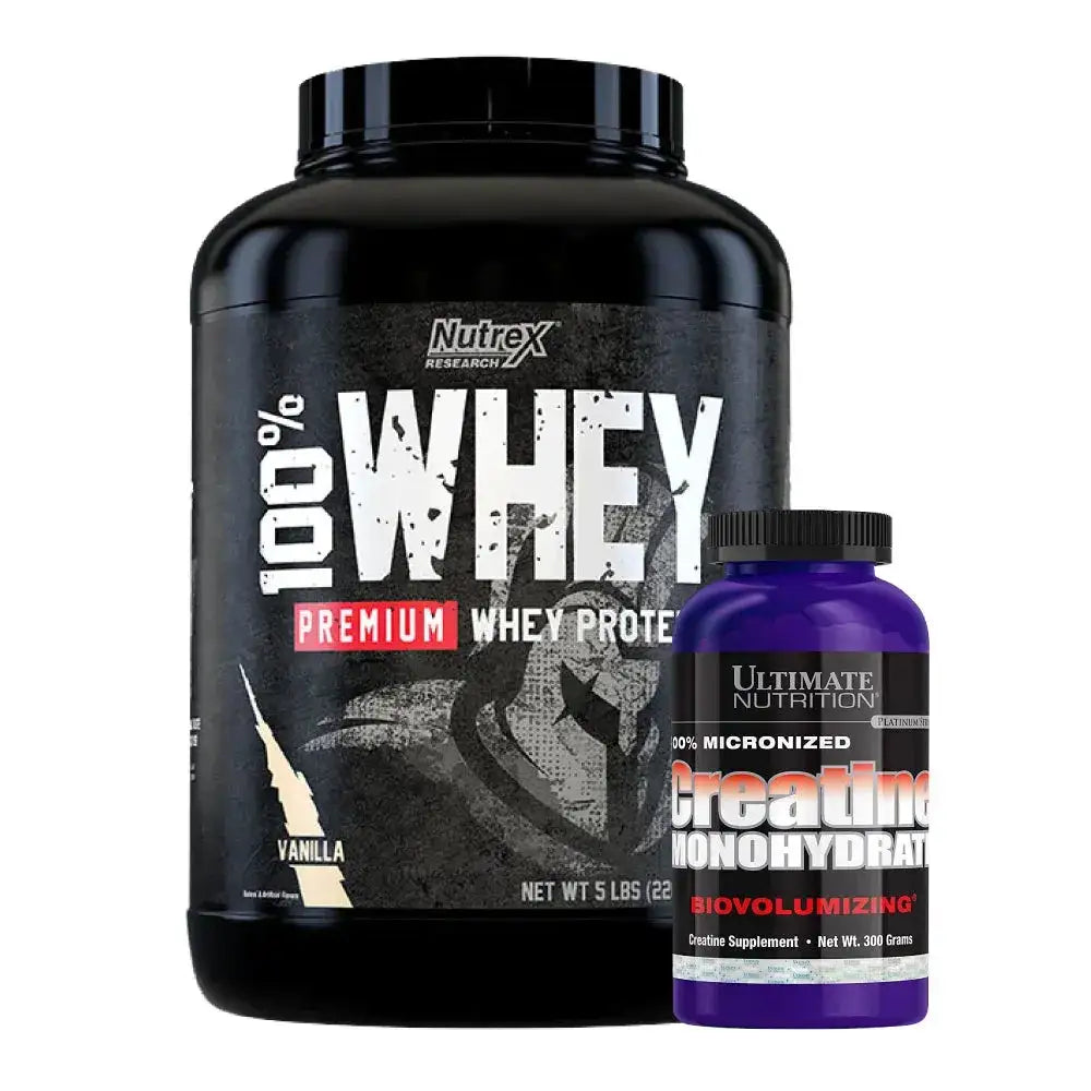 100% Whey Premium 5 lb + Creatine 300 gr - Zona FIT