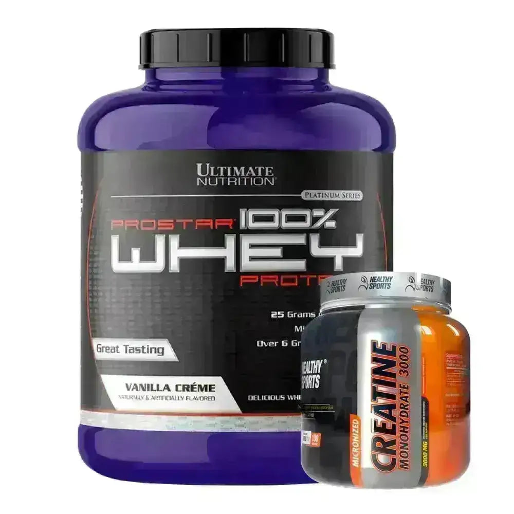 Prostar Whey 5 lb + Creatine Monohydrate 300 gr - Zona FIT