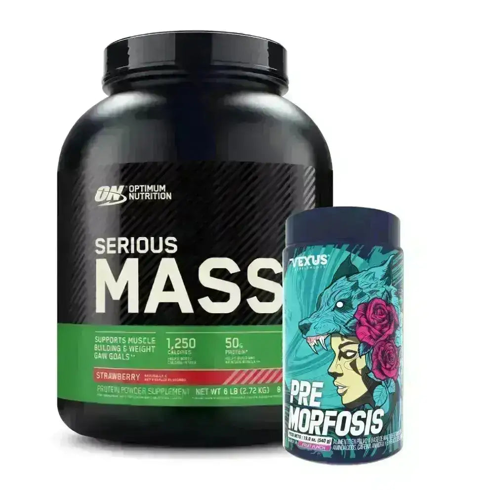 Serious Mass 6 lb + Pre Morfosis 30 serv - Zona FIT