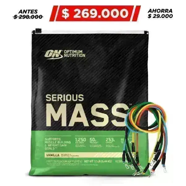 Serious Mass 12 lb + Cuerdas de Tensión - Zona FIT