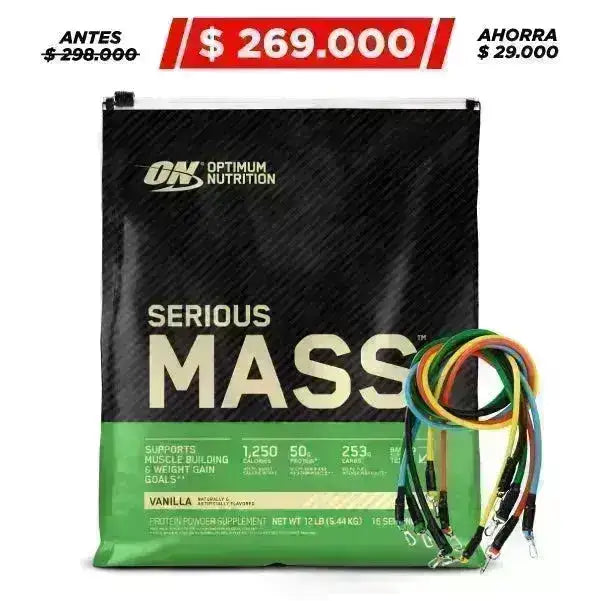 Serious Mass 12 lb + Cuerdas de Tensión - Zona FIT