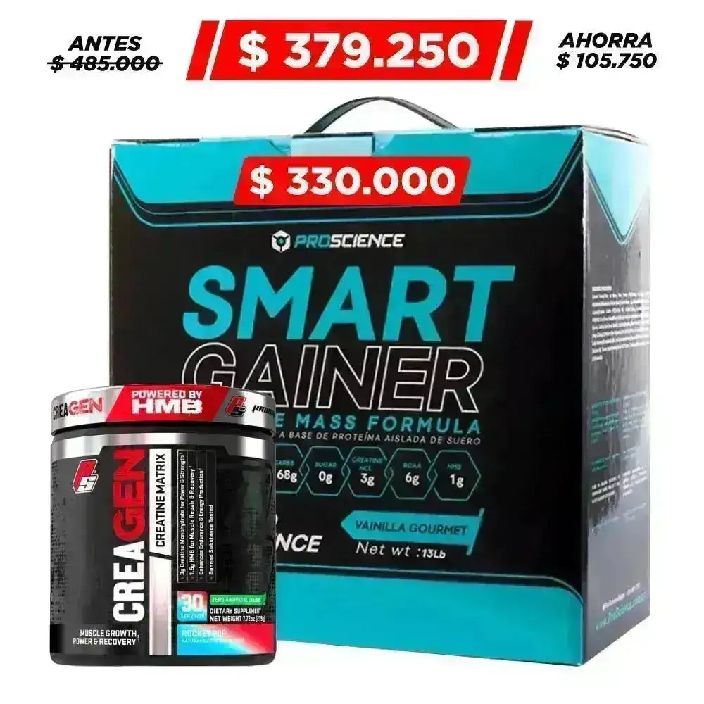 Smart Gainer 13 lb + Creagen 30 serv - Zona FIT