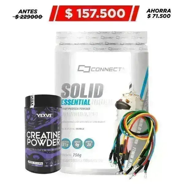 Solid Essential 28 serv + Creatine Powder 30 serv - Zona FIT