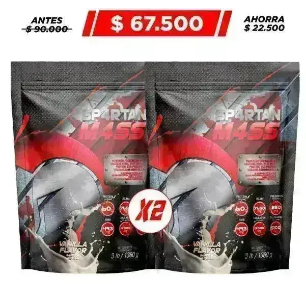 2 Unid. Spartan Mass 3 lb - Zona FIT