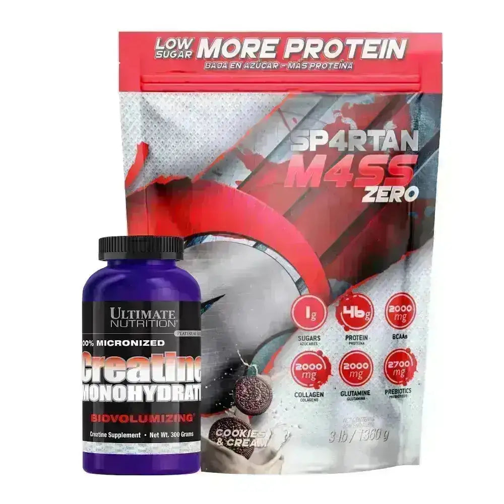 Spartan Mass Zero 3 lb + Creatine 60 serv - Zona FIT