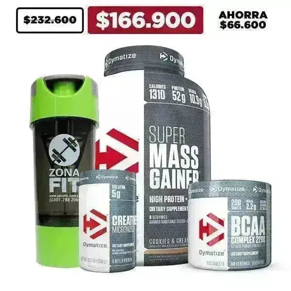 Combo Hipercalórico Dymatize - Zona FIT