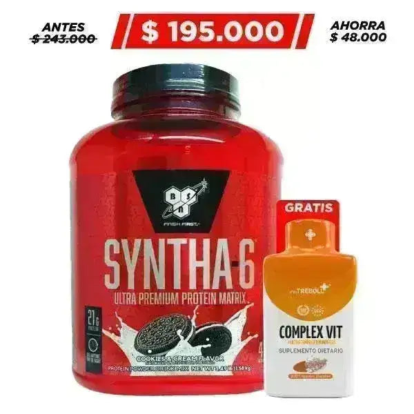 Syntha-6® 48 serv. BSN + Complex VIT 100 caps - Zona FIT