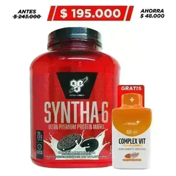 Syntha-6® 48 serv. BSN + Complex VIT 100 caps - Zona FIT