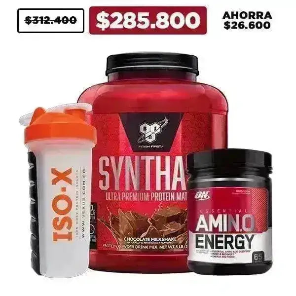 Pack Syntha 6 + Amino Energy 65 serv - Zona FIT