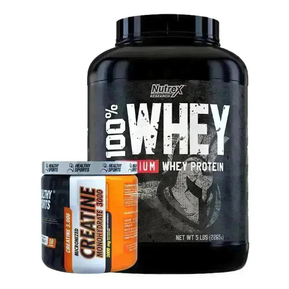 100% Whey Premium 5 lb + Creatine Monohydrate 150 gr - Zona FIT