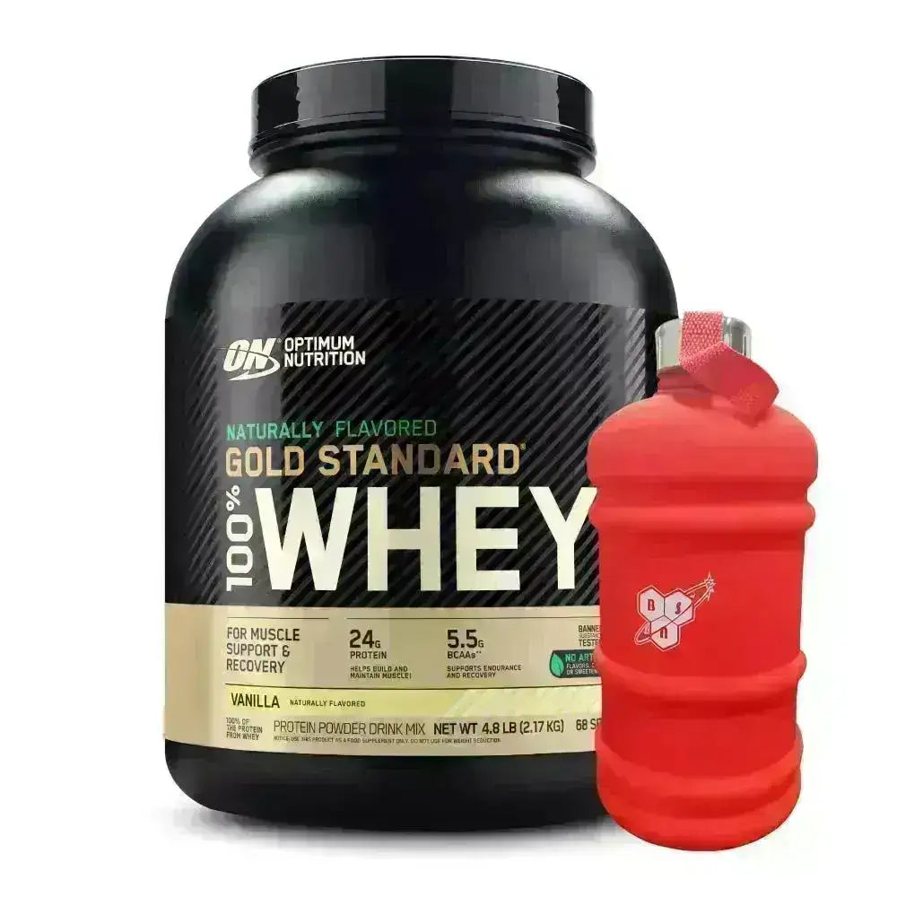 Gold Standard Natural 4.8 lb + Garrafón BSN - Zona FIT