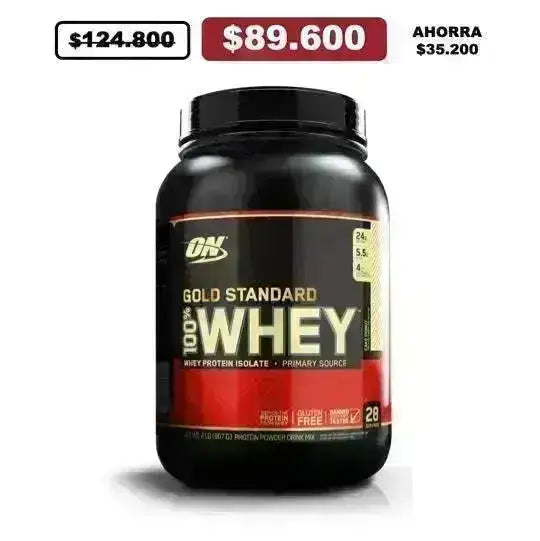 Gold Standard 100% Whey 2 lb + Shaker - Zona FIT