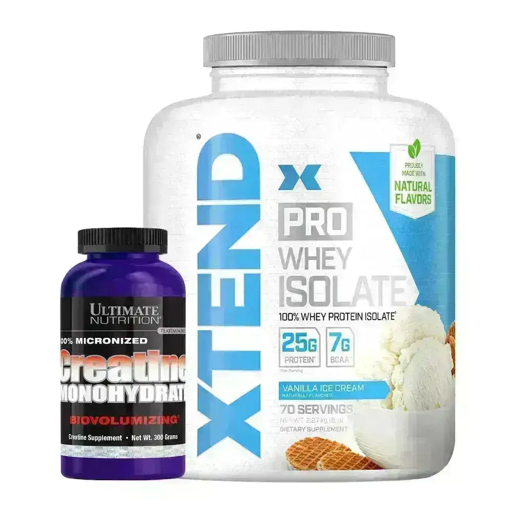 Xtend Pro Whey Isolate 5 lb + Creatine 300 gr - Zona FIT