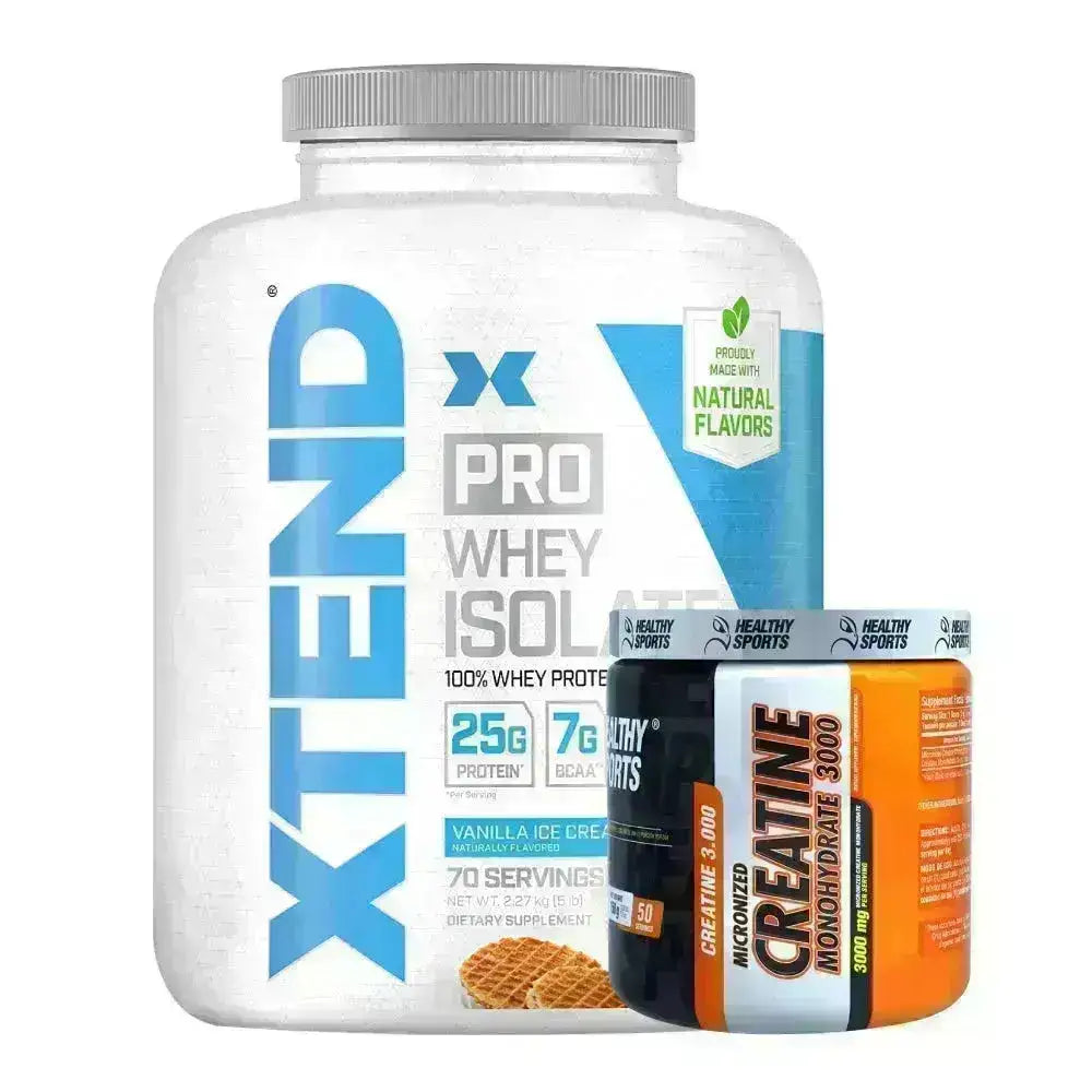 Xtend Pro Whey Isolate 5 lb + Creatine Monohydrate 150 gr - Zona FIT