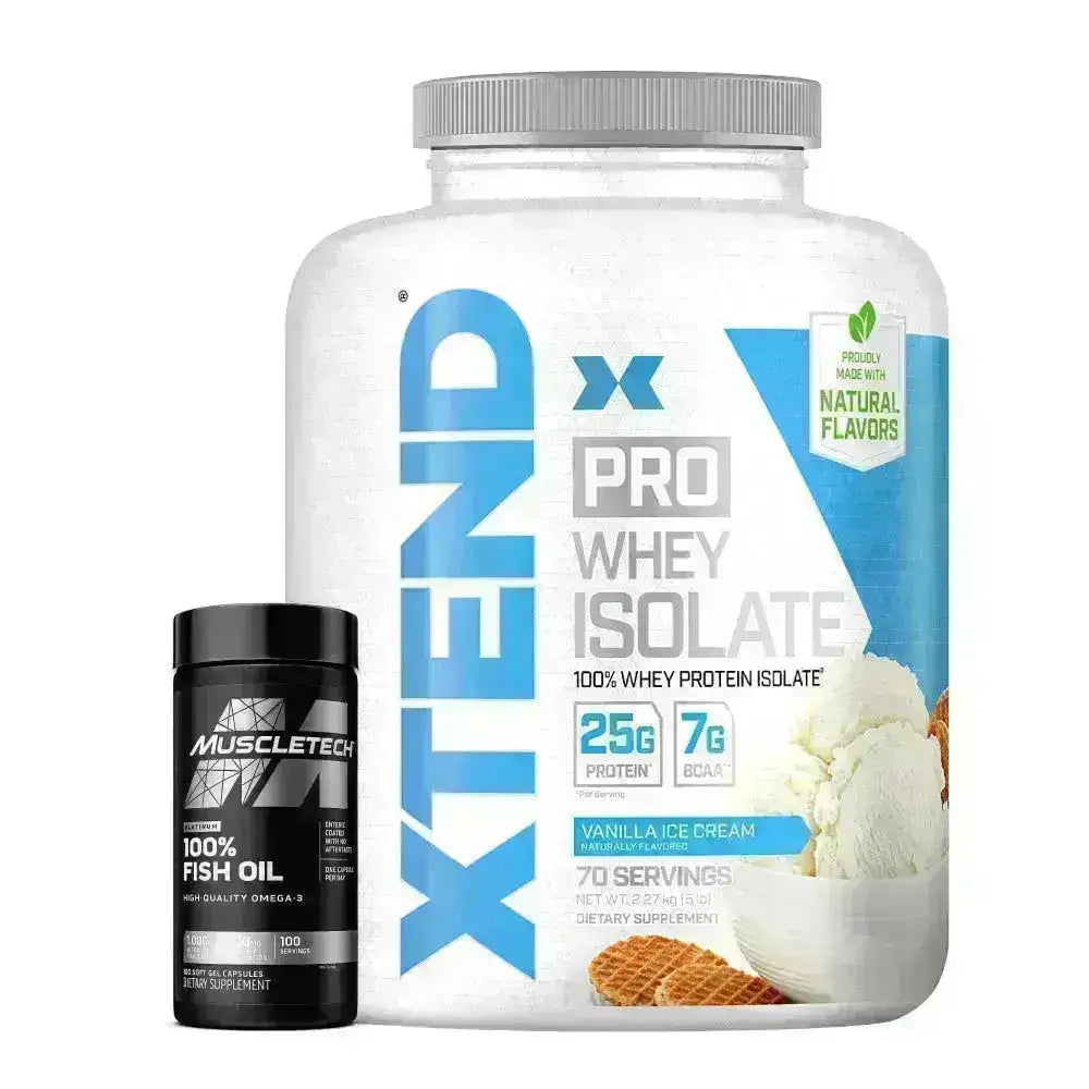 Xtend Pro Whey Isolate 5 lb + Omega 3 100 caps - Zona FIT