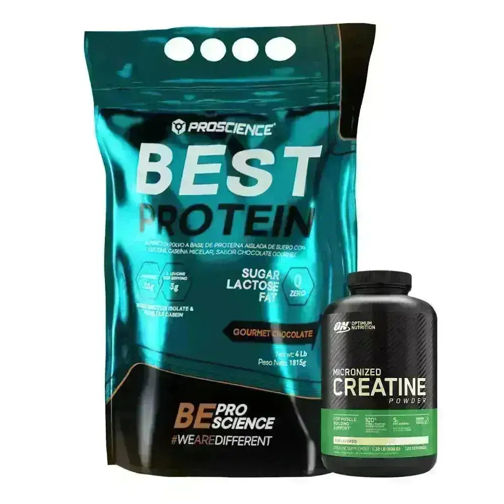 Best Protein 4 lb + Creatine ON 600 gr - Zona FIT