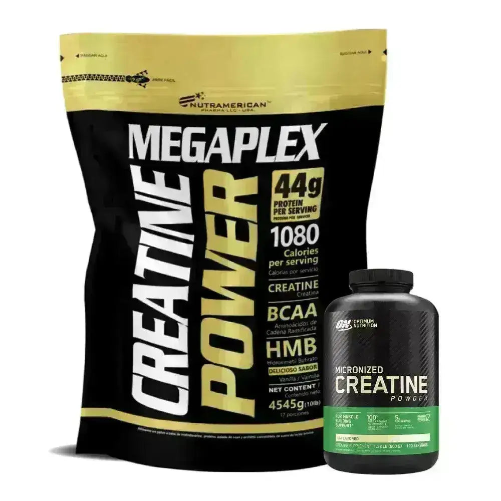 Megaplex 10 lb + Creatine ON 600 gr - Zona FIT