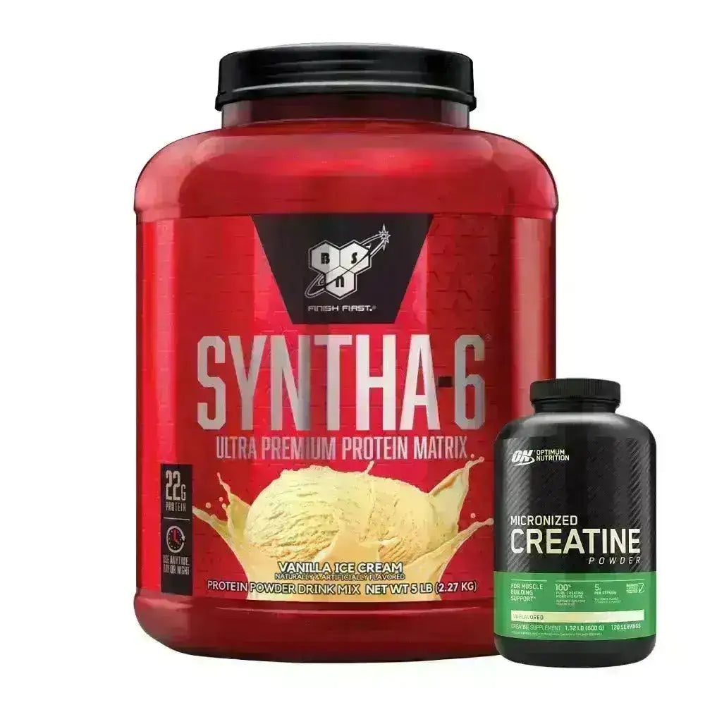 Syntha 6 5 lb + Creatine ON 600 gr - Zona FIT