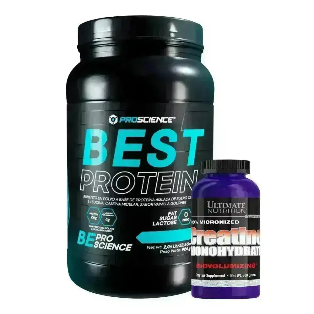 Best Protein 2 lb + Creatine Monohydrate 300 gr - Zona FIT
