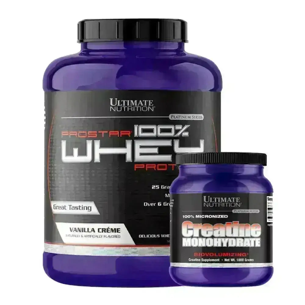 Prostar Whey 5 lb + Creatine 1000 gr - Zona FIT