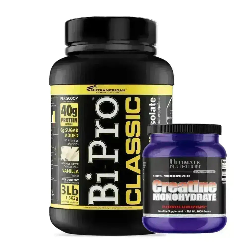 BiPro 3 lb + Creatine Ultimate 1000 gr - Zona FIT