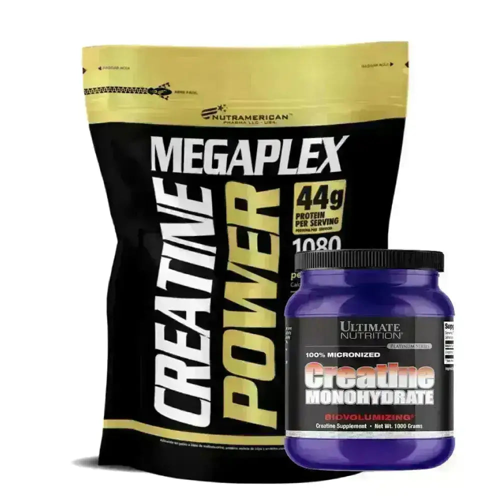 Megaplex 10 lb + Creatine Ultimate 1000 gr - Zona FIT