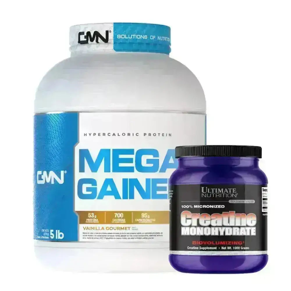 Mega Gainer 5 lb + Creatine Ultimate 1000 gr - Zona FIT