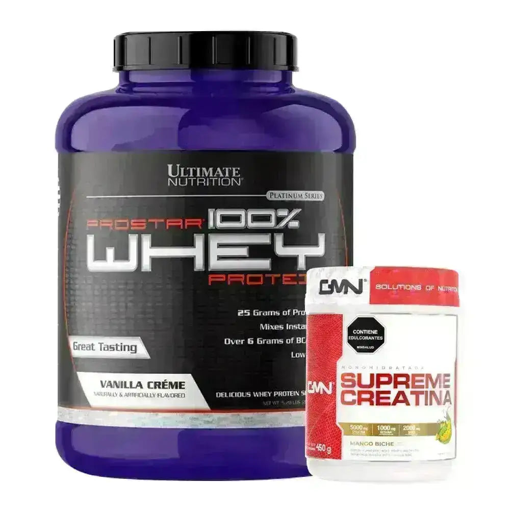Prostar Whey 5 lb + Creatine 450 gr - Zona FIT