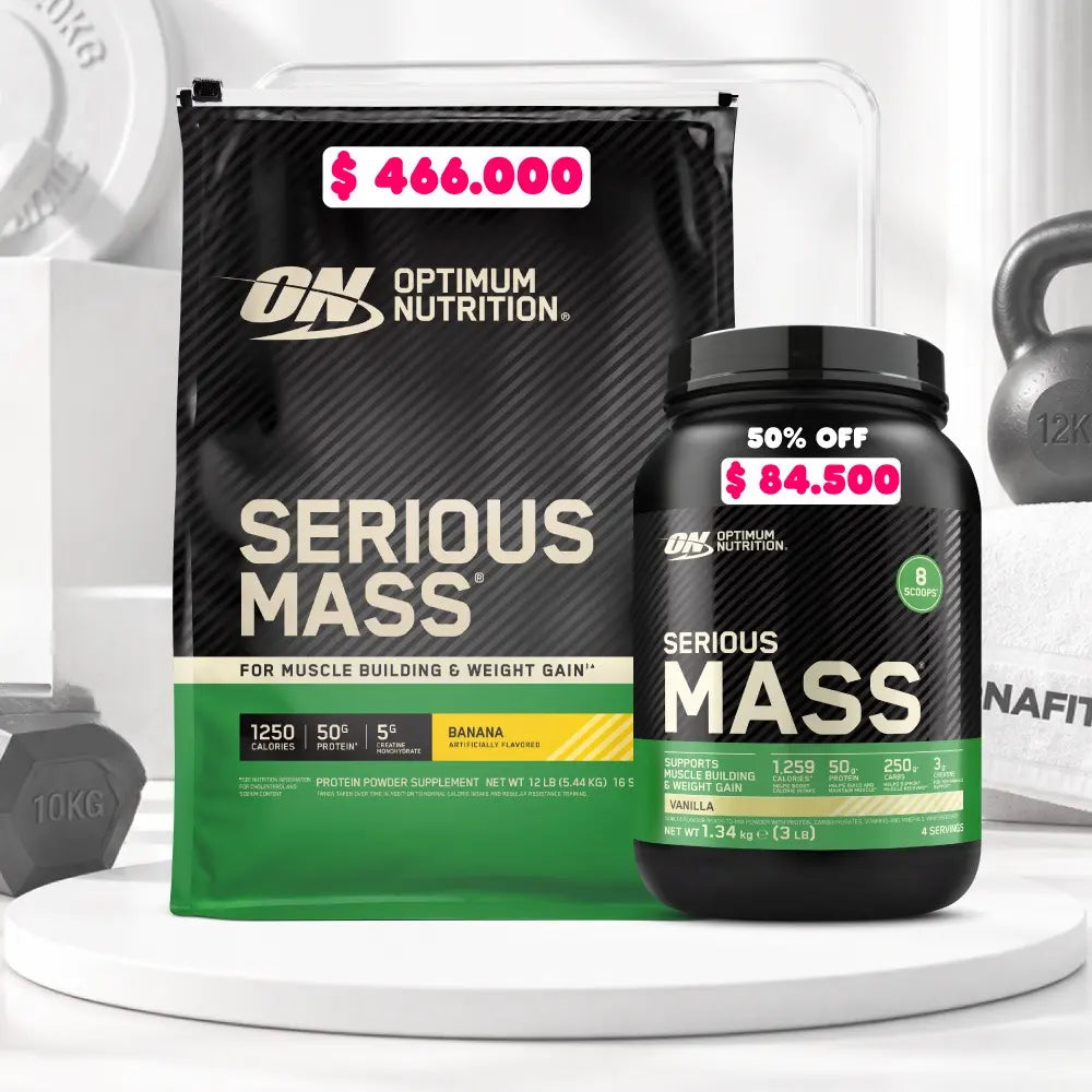1 und Serious Mass 12 LB + 1 und Serious Mass 3 LB (50% OFF)