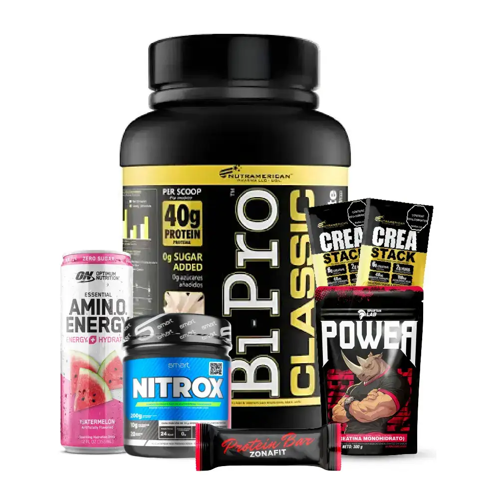 Bipro Lab Bipro 2 lb + Creatina Power 300 g + NitroX 200 gr + Obsequios – Zona FIT