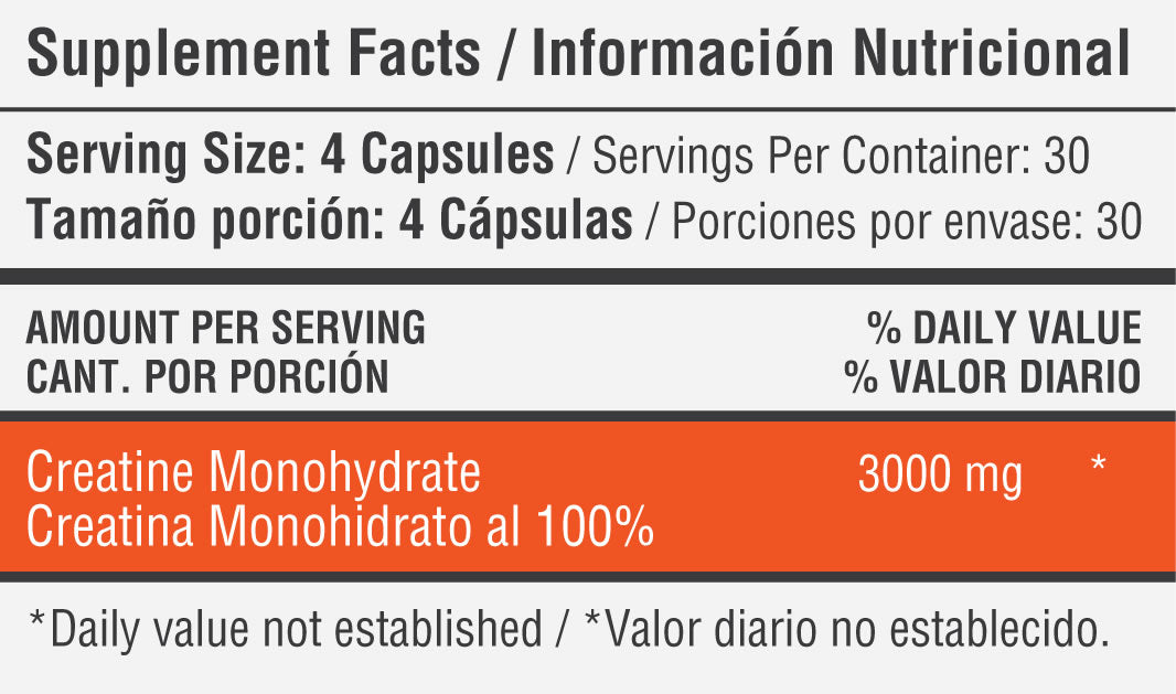 Creatine Monohydrate Healthy Sports - Zona FIT