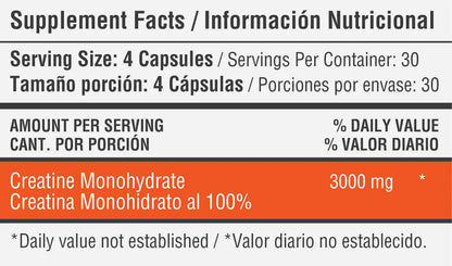 Creatine Monohydrate Healthy Sports - Zona FIT