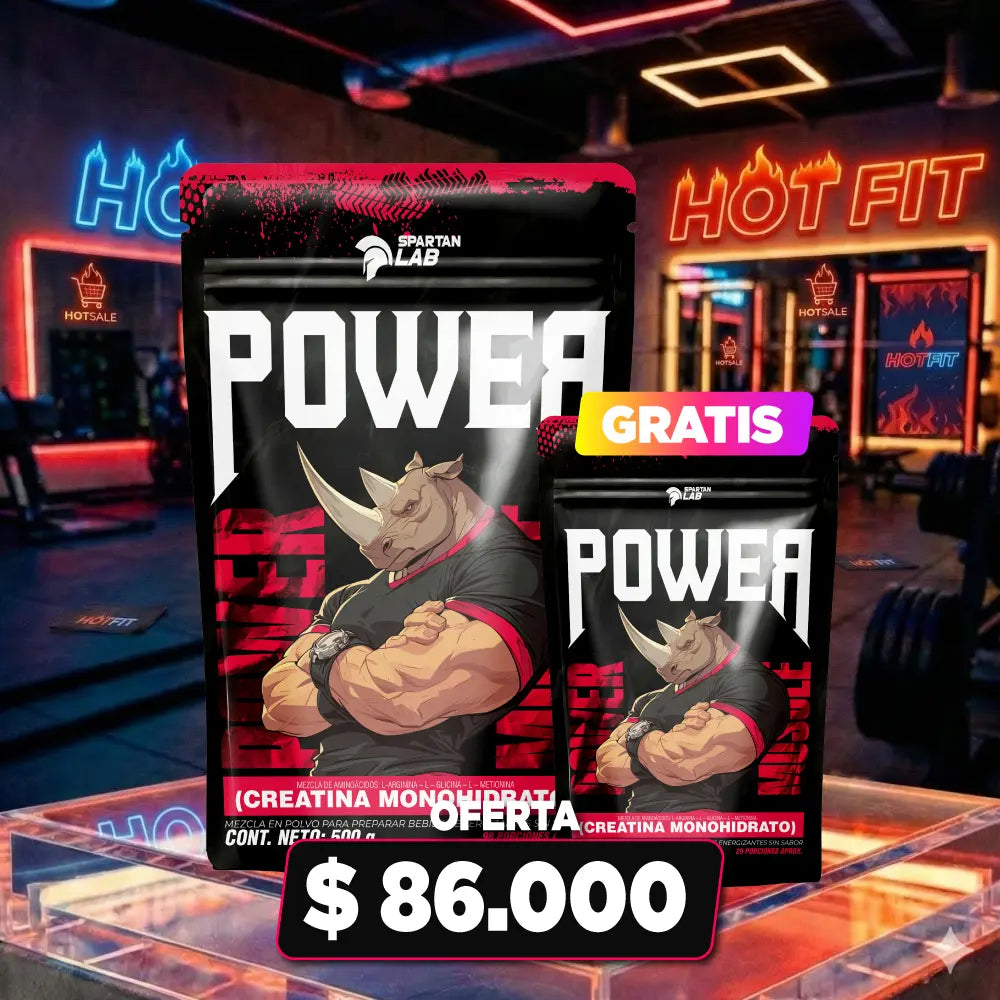 Creatina Power 500 g + Creatina Power 150 g (gratis)