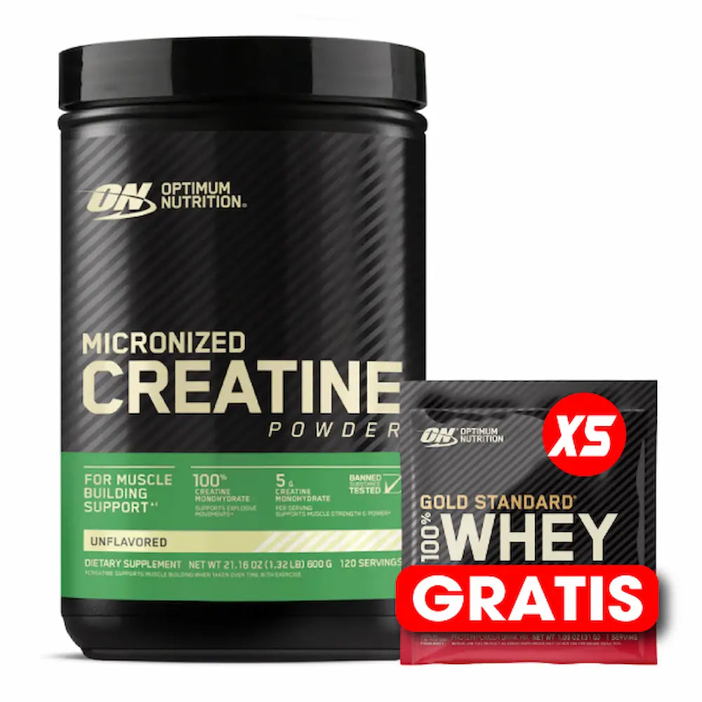 Creatine Optimum 120 Serv + Scoop 5 g + Obsequios