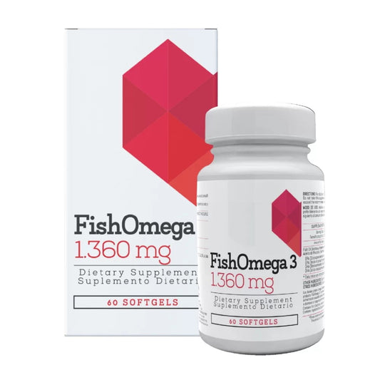 Fish Oil Omega 3 1.360 mg Healthy America - Zona FIT