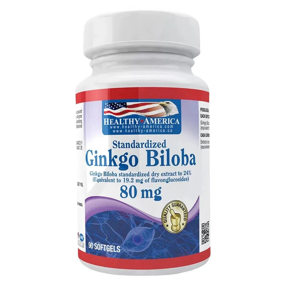 Ginkgo Biloba Healthy America - Zona FIT