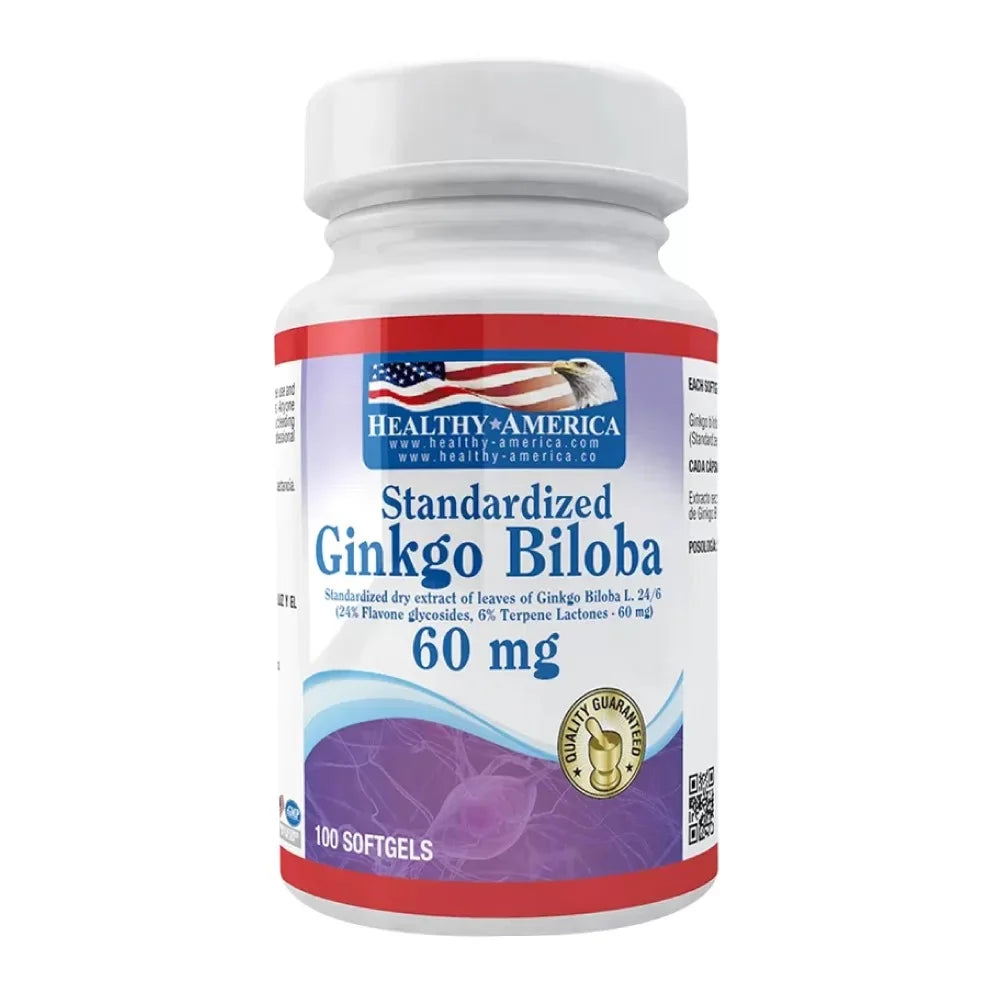 Ginkgo Biloba Healthy America - Zona FIT