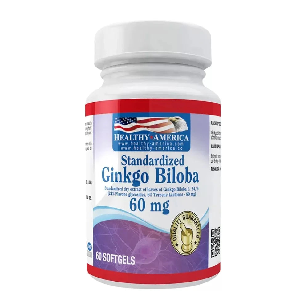 Ginkgo Biloba Healthy America - Zona FIT