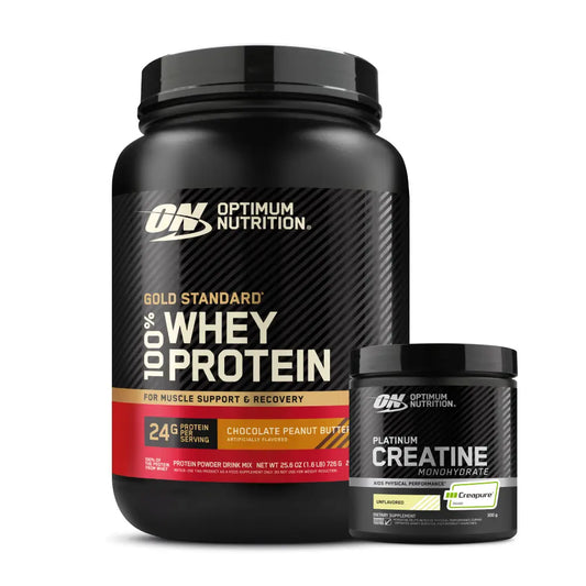 Gold Standard 22 serv + Platinum Creatine Optimum 100 Serv