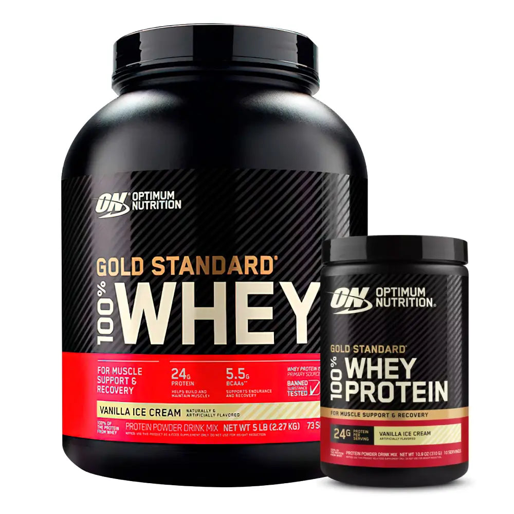 Gold Standard 5 lb + Gold Standard 10 Serv