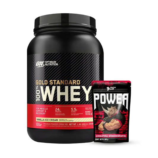 Gold Standard 2 lb + Creatina Power 500 g