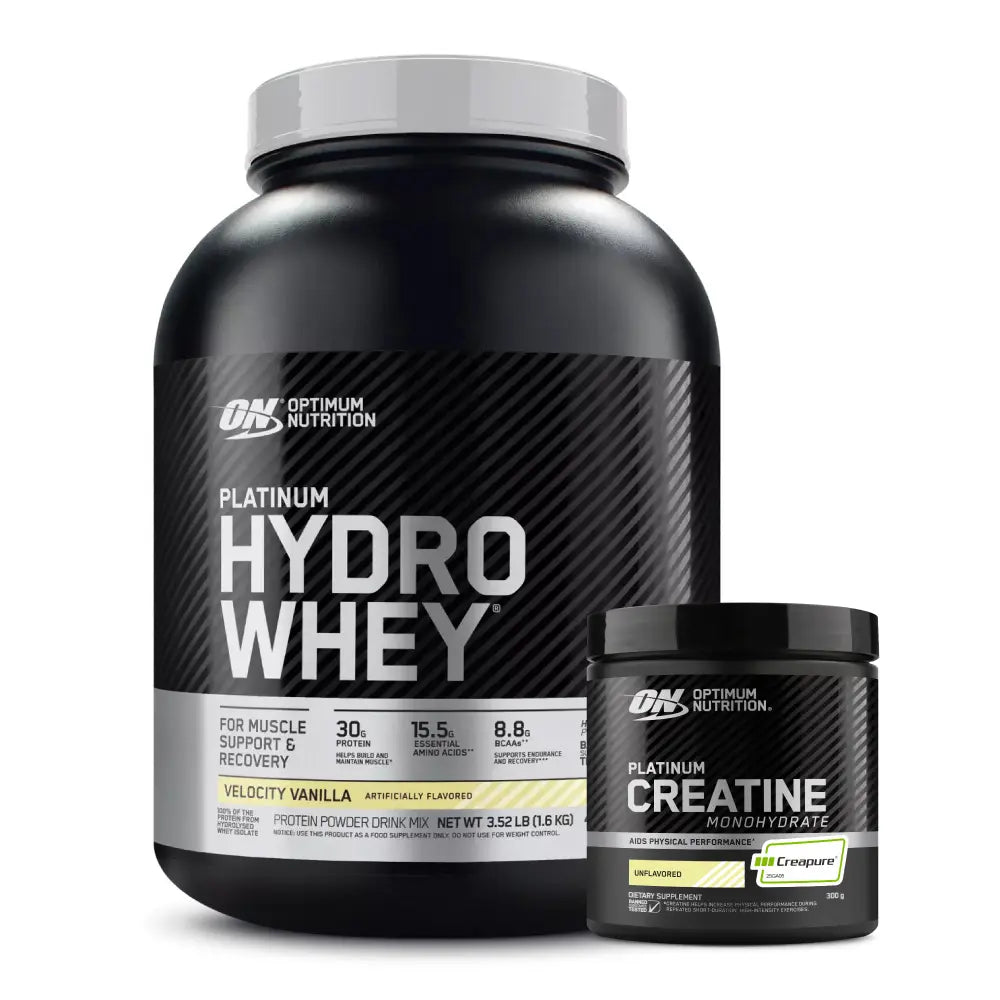 Platinum Hydrowhey 3.5 lb + Platinum Creatine Optimum 60 Serv