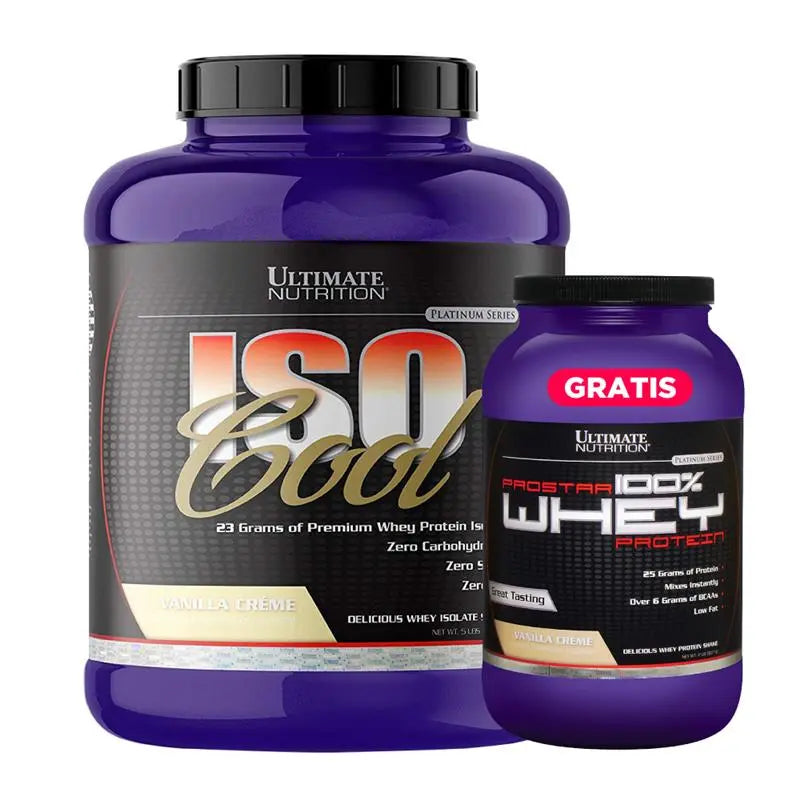 ISO Cool 5 lB + Prostar Whey 2 LB (gratis)