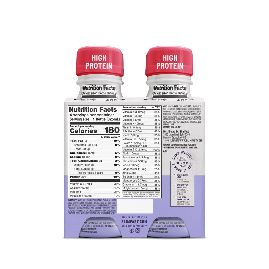 SlimFast High Protein Shake - Zona FIT